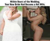 Within Hours of the Wedding, Your New Bride Had Become a Hot Wife. from the wedding guest