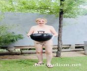 Are the burgers ready yet????????????Join me on:? justnaturism.com @NancyJustNudism #nature #nude #naked #justnaturism #justnudism from trisha boobs suck nude naked