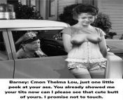 Andy Griffith Show Thelma Lou XXX Porn Fakes Captions from xxx porn monalisa bhojpuri sexgla jatra xx dancs