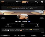 I just cracked the top 10K models on Pornhub! Model Rank 9687, so excited! Thank you!! https://www.pornhub.com/model/novva-noxx from www xxx comes model