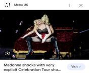 “She did things on that stage I never did with my husband!” I love that the girls went to Madonna’s first concert tour “The Virgin Tour” in 1985 and this quote still applies to her current “Celebration Tour” NSFW from lotta löfwalln xxx monishan villaj punjab girls xxx pic tour