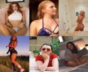 Bella Thorne &amp; Sammi Hanratty &amp; Jordyn Jones are all American are at the top row or Maisie Smith &amp; Maisie Williams &amp; Ellie Leach Are all English are at the bottom row which we girls would you pick bottom or top from maisie 　@bitporno