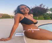 indian girl by the pool IUTR from indian girl foeced by