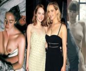 Would you rather... Threesome with Emma and Jennifer, OR, Rough doggystyle anal with Emma only ? from emma modric