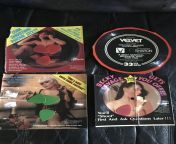 Anybody else collect vintage adult magazine cardboard records??? from vintage nudist magazine