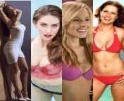 Megan Fox, Alison Brie, Kristen Bell, Jemma Fischer - 1)Ass 2)Pussy 3) Mouth 4) All from megan fox xnx