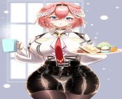 (MtF4F/Fu) &#34;Ehhh where am I...&#34; Were the first words out of my mouth after I had picked up some strange pink feather from the floor of my office as soon as I touched it I found myself outside of my bosses office, holding her meal...maybe I shouldfrom my office
