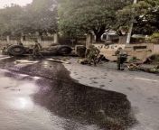 MRAP destroyed in an accident in Nigeria, 2022 from female kidnapper in nigeria