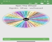 ??SPIN THE WHEEL?? added some new juicy winnings to my spin the wheel and also reduced the price!!? &#36;5/4 per spin &#36;10/8 for 3 spins wanna test your luck? Imaging winning any of the below! transfer on my cash app (courtselliott) or onlyfans only from astrid wett spin the wheel