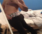 A pic from the first time I tried on girl clothes in high school I felt like a total slut I used to cum thinking about getting fucked in my yogas and thong ? from auntys rapeeif sex xnxdesi virgin girl fucked first time