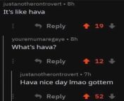 What&#39;s hava? from hava