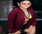 Shweta Sharma navel in red shirt and black shorts from shweta sharma ka porn video