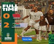 South Africa qualify for the 2023 Africa Cup of Nations quarter-finals from wasmo africa