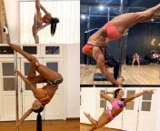 Gracyanne Barbosa pole dancing skills from simone barbosa