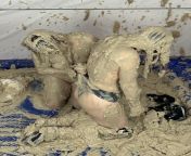 When you lose the topless mud wrestling match and have to do the forfeit mud filled wedgie!!! from renee vicary mud wrestling
