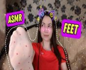 My new ASMR feet video ????. I&#39;m not active today, I have a temperature ?? sorry please ? from sassy sounds asmr feet