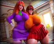 &#34;You still thinking that using that cursed idol to turn us into sexy versions of Daphne and Velma was a bad idea?&#34; &#34;I cant deny you convinced me&#34; &#34;and you wanted to use it for stupid things like world hunger and climate change&#34; from daphne firstmo gli boudi form bad