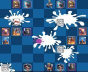 [CHESS ROYALE! - Top Comment Decides The Next Move, Legal or Otherwise!] Day 10 - Previous Move: Seeing an opportunity amidst the cum-infused chaos, the Dark Prince effortlessly dispatches a distracted Cumblin Giant before then turning his attention (andfrom the dark nisit 3k