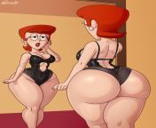 One of the OG cartoon milfs (Dexters mom) is one of the best milfs out there and the thickest. I would love to make that fat ass go plap plap from cartoon son xxx mom kising