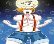 Misty from Pokemon hulking out (by Zecrus-chan) from 144 chan mir res 16 filesx zz