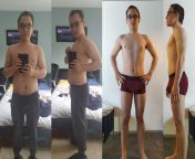 M/22/175cm [75kg &amp;gt; 65 kg = -10 kg] (2.5 Months) 10 kg in 10 weeks, nothing extreme, but my first real progress. from 65 kg nude