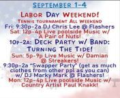 Naked Tennis Tournament and Party at Sunny Rest in Palmerton, PA (This weekend, Sept 1-4th) from girls naked tennis play