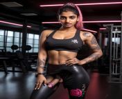 indian in the gym from sexi indian in