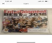 ENTERTAINMENT WEEKLY • Dec. 14/21, 2018 • BEST OF 2018 • Year-End Double Issue from Обнули 2018 г
