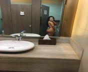 [F] My ever naughty BFF dared me to flash inside the mall toiletalmost got caught for this one! from hidden cam mall toilet