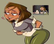 I can not resist (courtney) from total drama island shes so fucking hot and gets be so horny shes number 1 in my opinion besides again from courtney solo