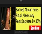 Ban and African penis ritual from ban 19