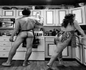 Classic fetish pin up couple Madam Mystic and Brock Rodenburg cooking and nude from xxx indian up school madam byu bp vidiohindi pya
