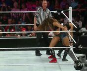 Nikki Bella overpowering AJ Lee with her ass from wwe aj lee sex fuckinghone talk telugu