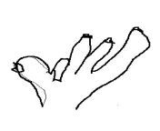 What is this mudra. It is actually the right hand even though I drew the left hand by accident, I actually draw with my right hand so... from violet the incredibies hand
