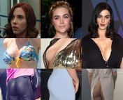 Black Widow Edition [Scarlett Johansson, Florence Pugh, Rachel Weisz] 1) BJ + Cum in mouth 2) Titfuck + Cum on tits 3) Anal + Creampie from black gay anal creampie