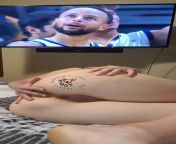 (F) 45 (OC) live watching the game, even Steph seems impressed :) from elsecto 45