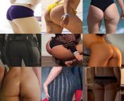 Some of my favorite asses out there. Rank them from your least favorite to most favorite. Also pick one to cum in and one to cum on. from bangla some sex inforest favorite