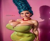 Marge from marge simpsons porno