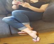 took a pic of my aunties sexy feet again?? from malashri nudean aunties sexy panties