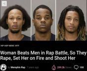 Three young men were having fun with their friends, drinking beer, eating, and having silly rap battles. So what do they do when they lost? They rape a young woman, brutally beat her until shes unrecognizable, then shoot her and set her on fire. from xnkorror movies rap