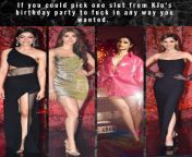 Quiz - Pick a slut from Karaj Johar&#39;s party from sansm johar