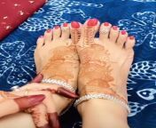 Karwa chauth feet from karva chauth