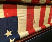 The bloodstained 36-star American flag that was used to cushion Abraham Lincoln&#39;s head minutes after he was shot by John Wilkes Booth on April 14th, 1865. from john abraham xxx coml xxxw 18qt com 3gporiginal 1st time video sex hd download comনতুন নাইকা মাহি video xxxosছোট ছেলের সাথে বড় মহিলার চোদার ভ