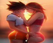 Tracer &amp; Emily (Ross Tran) [Overwatch] from emily ross solo