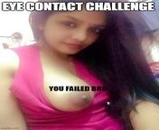 Eye Contact Challenge with Akka from tamil akka tambi