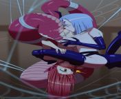 Miia and Rachnera Yuri action [Monster Musume] (Not my art) from monster musume bo iru nichijou