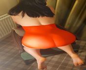 I&#39;m just checking the stability of this chair.....and i think it&#39;s definitely capable of holding a big bottomed girl like myself and someone behind hitching up my little red piece;) xxx from little agency melissaw xxx tarek com