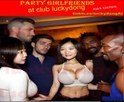 Sneak peek image - PARTY GIRLFRIENDS AT CLUB LUCKYDONG - ASIAN VERSION - xxx nsfw and sfw - bwc, bbc, gangbang, 2p, interracial, blowjob, cuckhold, chinese, korean, japanese women, and more available on FANVUE. from chinese korean 3x videos