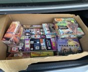 Huge box of vhs porn from www box of porn info