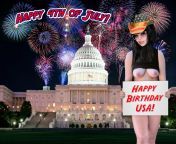 Independence Day 4th of July Fireworks in Washington with Girl Flashing Tits with Gold Nipple Jewelry from xxx hindi film in rll with girl hoot xxx